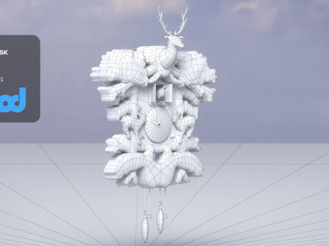 Cuckoo Clock 3D Model