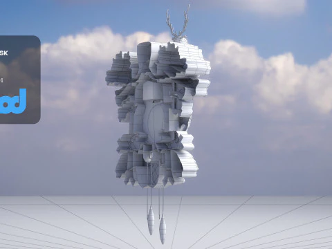 Cuckoo Clock 3D Model