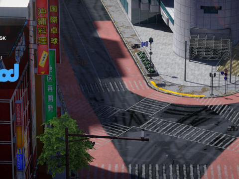 Shibuya 109 3D 模型