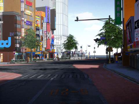 Shibuya 109 3D 模型