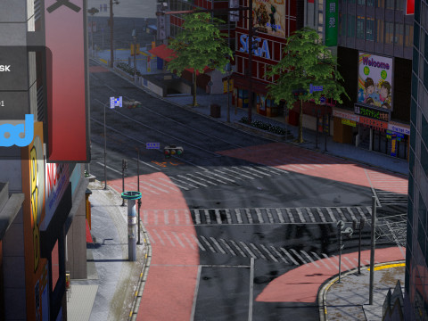 Shibuya 109 3D 模型