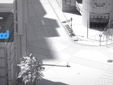 Shibuya 109 3D 模型