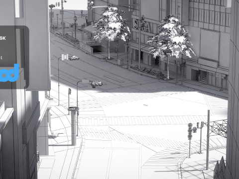 Shibuya 109 3D 模型