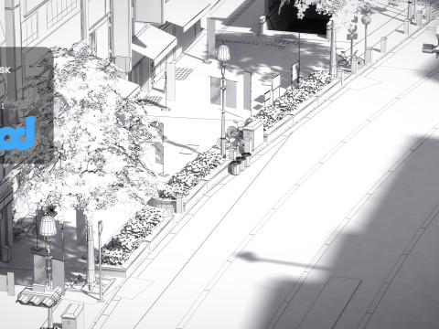 Shibuya 109 3D 模型