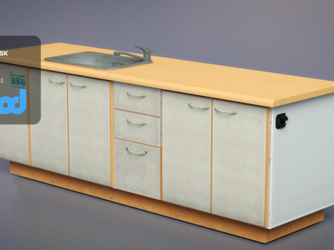 Kitchen Unit Model 3D