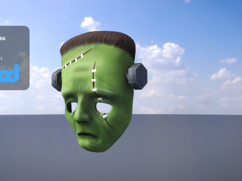 Frankenstein Mask 3Dモデル
