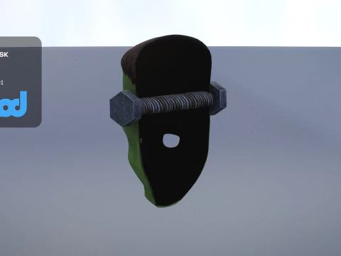 Frankenstein Mask 3D Model