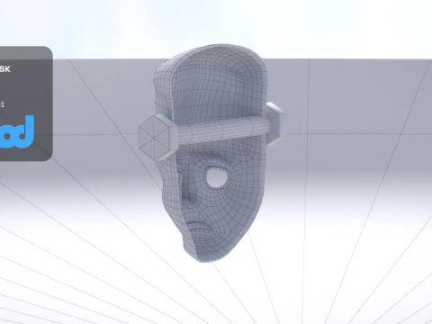 Frankenstein Mask 3D Model