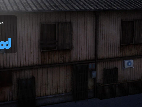 Japanese Style House 0028 3D Model
