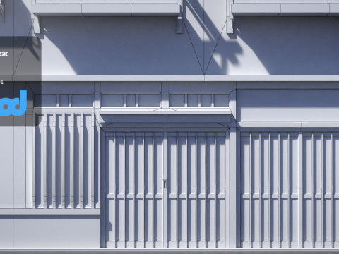 Haus im japanischen Stil 0028 3D Modell