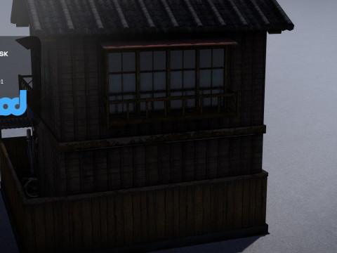 Japanese Style House 0032 3Dモデル