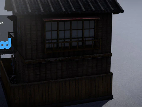 和風住宅 0032 3Dモデル