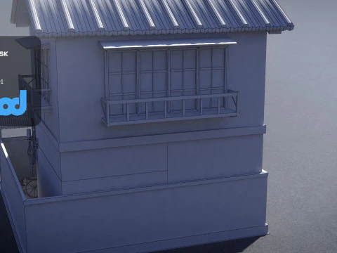 和風住宅 0032 3Dモデル