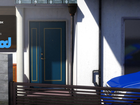 Japanese Apartment 0004 3Dモデル