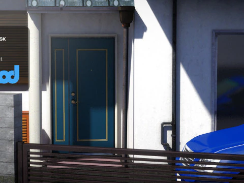 Japanese Apartment 0004 3D Model