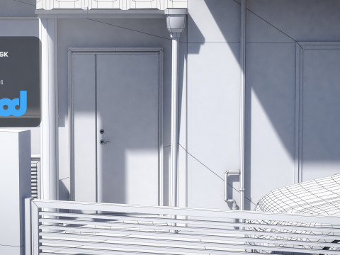 Japanese Apartment 0004 3Dモデル