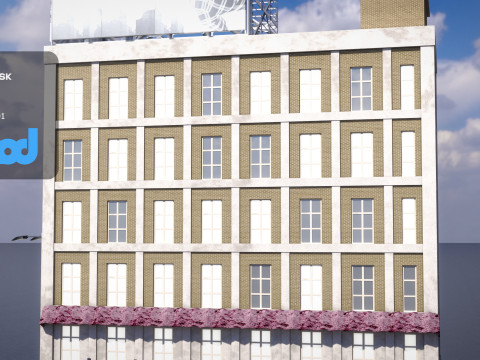 Kabukicho Building 0002 3Dモデル