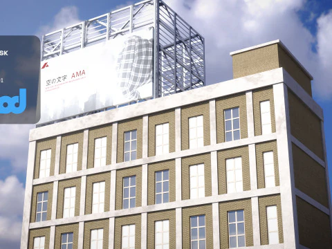Kabukicho Building 0002 3D Model
