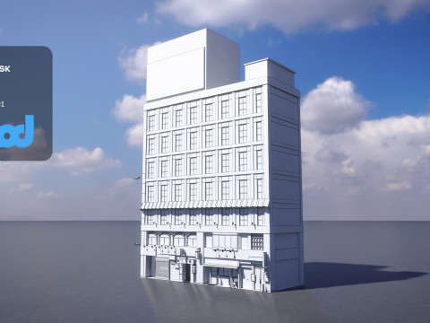 Kabukicho Building 0002 3Dモデル