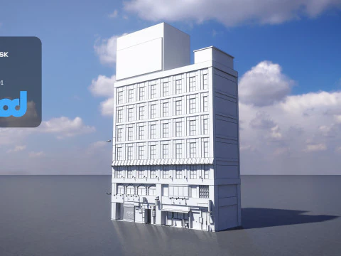 Kabukicho Building 0002 3D Model