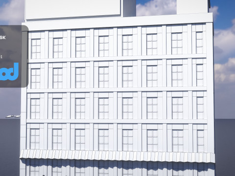 Kabukicho Building 0002 3Dモデル