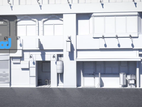 Kabukicho Building 0002 3D Model