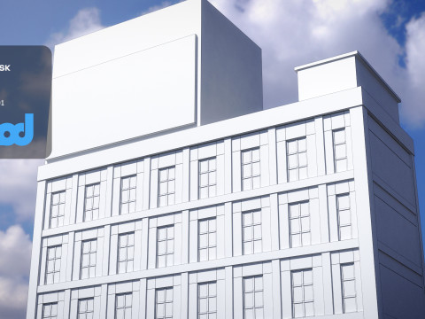 Kabukicho Building 0002 3Dモデル