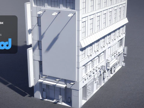 Kabukicho Building 0002 3D Model