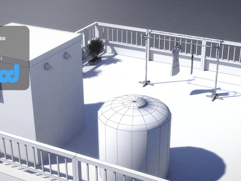 Japanese Apartment 0005 3D Model