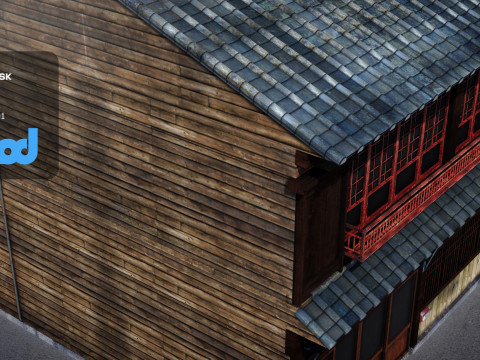 Japanese Style House 0012 3Dモデル