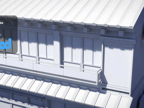 Japanese Style House 0012 3Dモデル