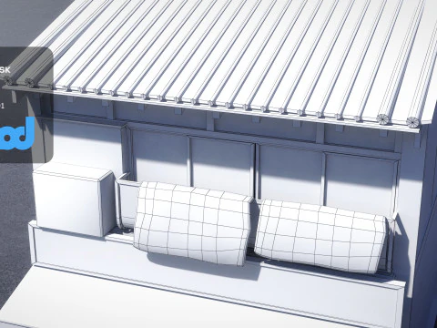 Japanese Store 0036 3D Model