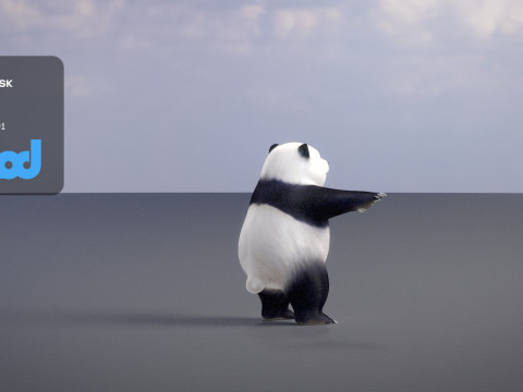 Panda 3D Модель