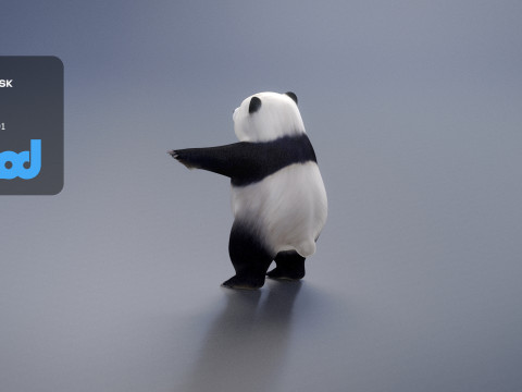 Panda 3D Модель