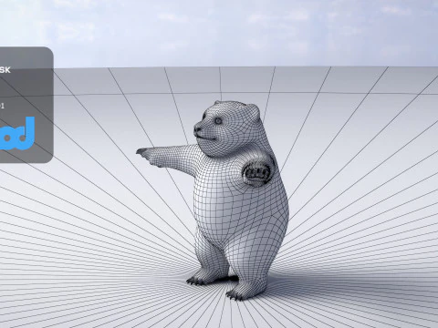 Panda 3D Model