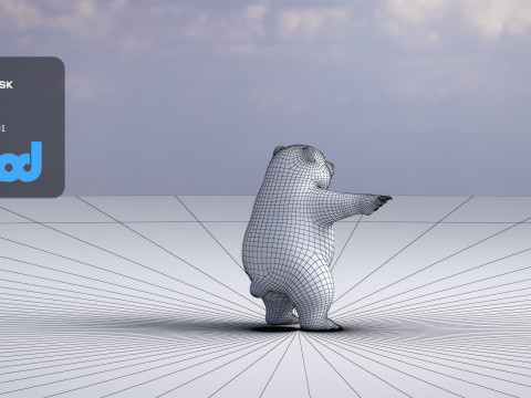Panda 3D Модель