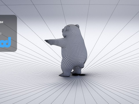 Panda 3D Модель
