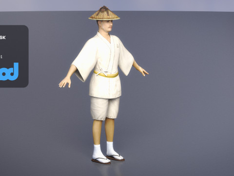 Porter Costume 3D Model