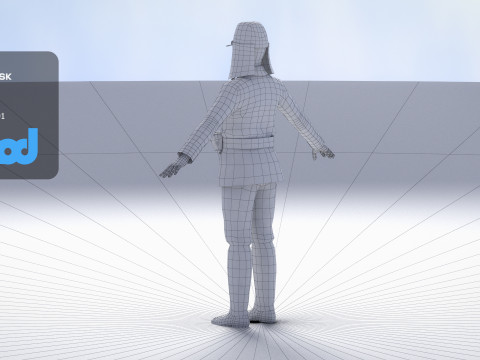 Japanese Soldier 3Dモデル