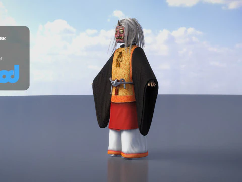 Oni King 3D Model