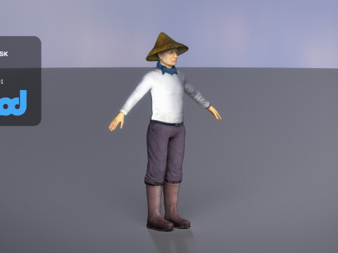 Farmer 3Dモデル