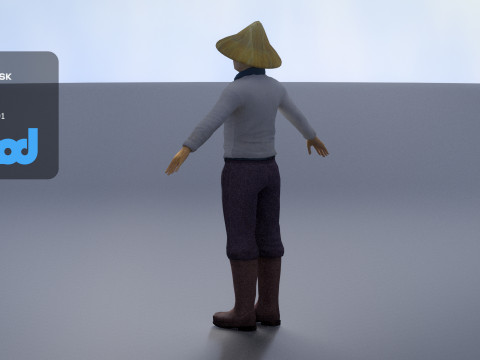 Farmer 3Dモデル