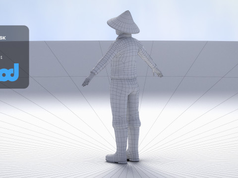 Farmer 3Dモデル