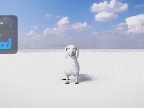 Dachshund 3D Model