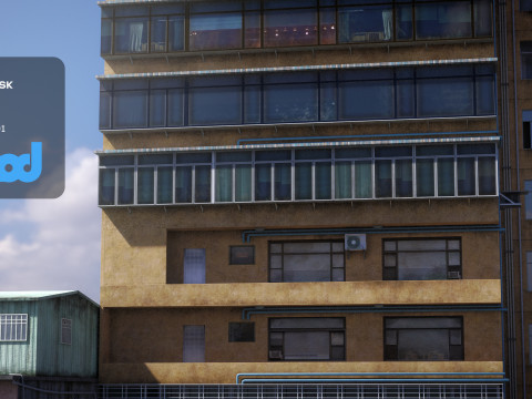 TW House 002 3Dモデル