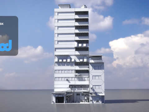 TW House 003 3Dモデル