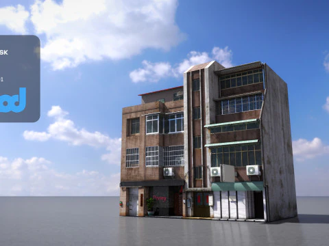 TW 하우스 004 3D 모델