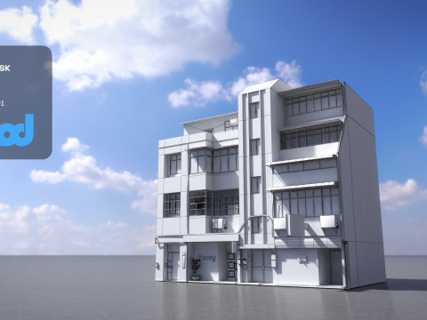 TW House 004 3Dモデル