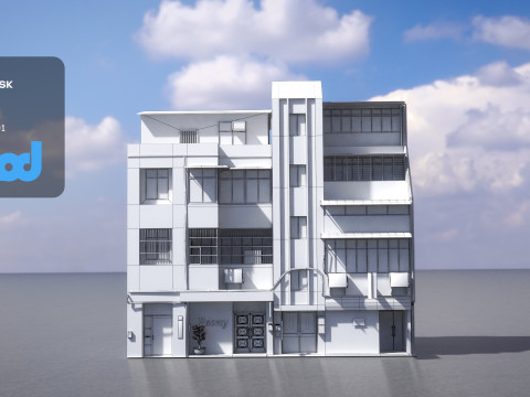 TW House 004 3Dモデル