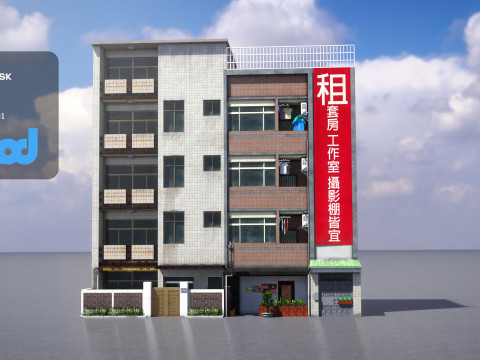 TW House 005 3Dモデル